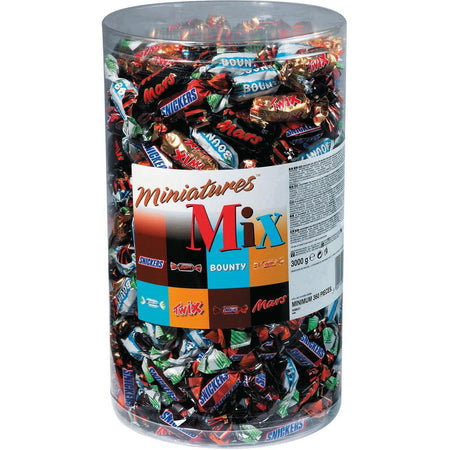 Celebrations - Gemischte Miniaturen, 3 kg Tube (296 Stück)