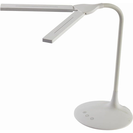 Alba - LED kabellose LED-Schreibtischleuchte Twin, weiß