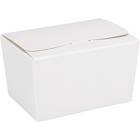Depa -  Ballotin | karton + PP | 150gr | 89x60x55mm | wit/goud | 200 stuks