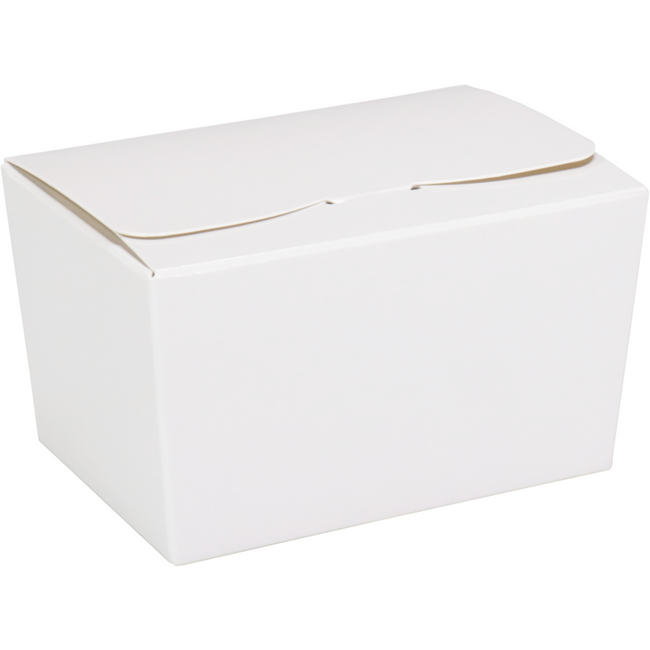 Depa -  Ballotin | karton + PP | 150gr | 89x60x55mm | wit/goud | 200 stuks