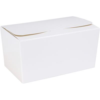 Depa -  Ballotin | karton + PP | 500gr | 132x76x70mm | wit/goud | 150 stuks