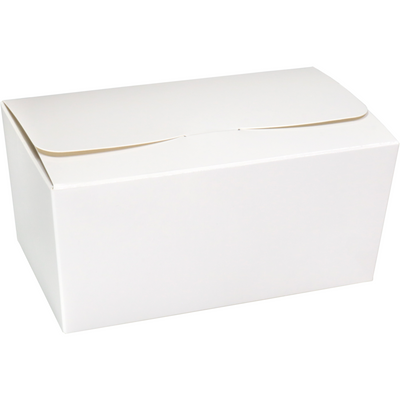 Depa -  Ballotin | karton + PP | 750gr | 152x89x75mm | wit/goud | 150 stuks
