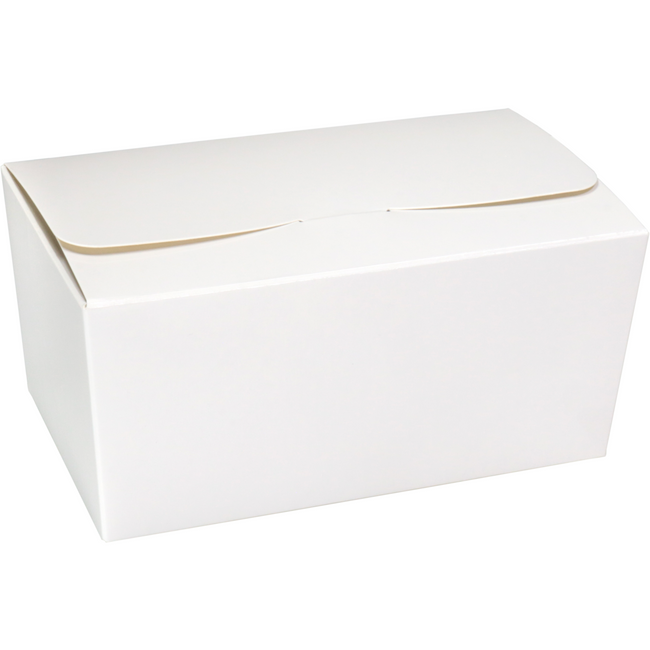 Depa -  Ballotin | karton + PP | 750gr | 152x89x75mm | wit/goud | 150 stuks