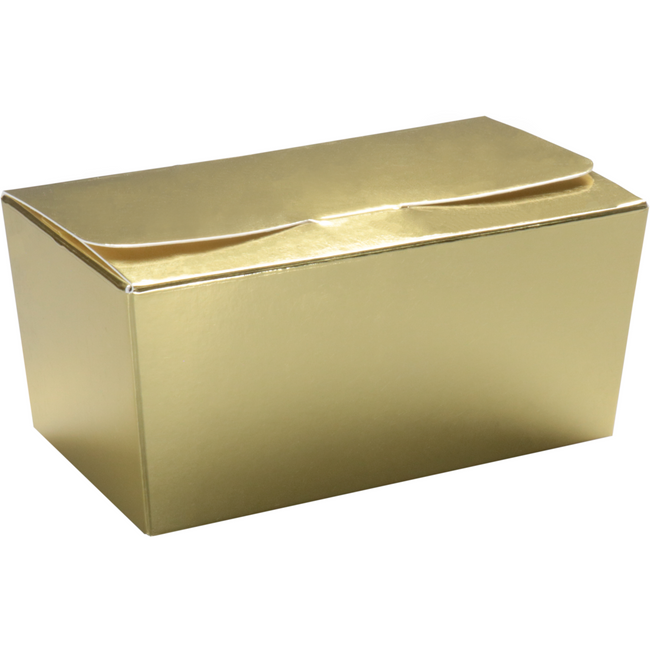 Depa -  Ballotin | karton + PP | 250gr | 113x62x55mm | goud/wit | 200 stuks