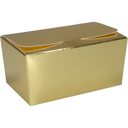 Depa -  Ballotin | karton + PP | 375gr | 125x73x62mm | goud/wit | 200 stuks