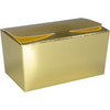 Depa -  Ballotin | karton + PP | 500gr | 132x76x70mm | goud/wit | 150 stuks