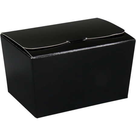 Depa -  Ballotin | karton + PP | 150gr | 89x60x55mm | zwart/goud | 200 stuks