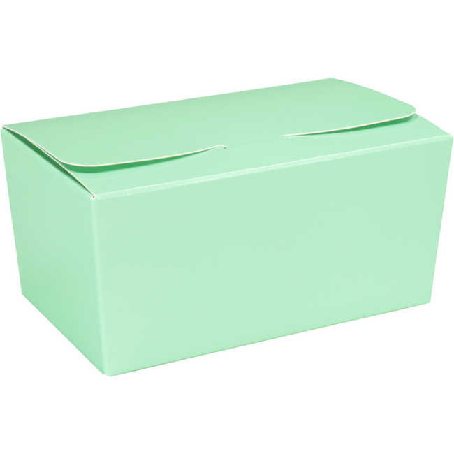 Depa -  Ballotin | karton + PP | 375gr | 125x73x62mm | mintgroen/zilver | 200 stuks