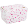 Depa -  Ballotin | Hearts | karton + PP | 150gr | 89x60x55mm | wit | 200 stuks