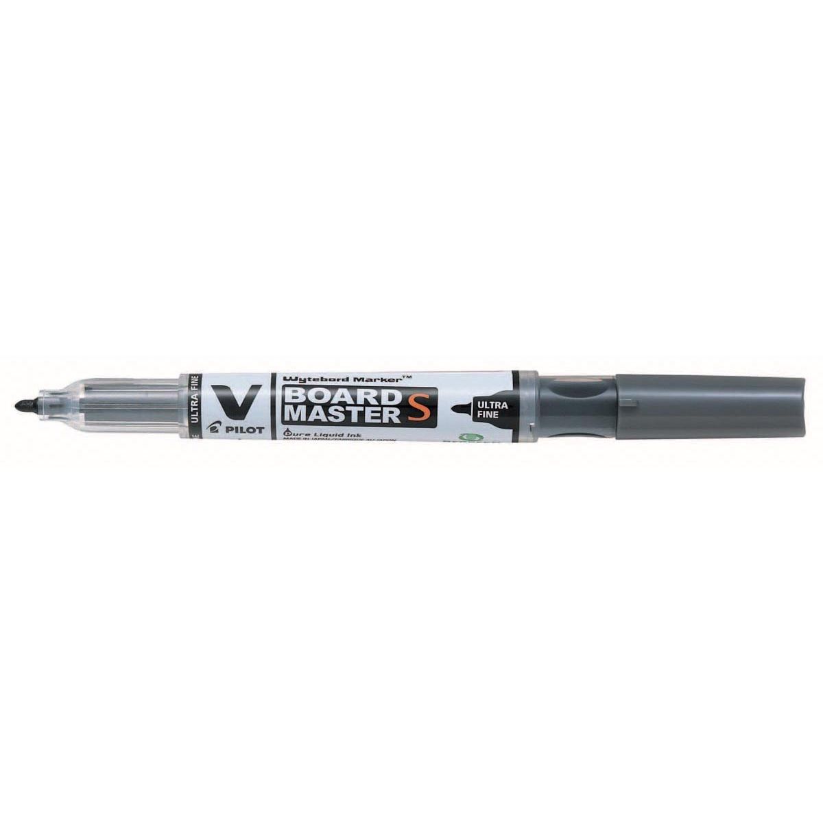 Pilot - V-Board Master Whiteboardmarker, runde Spitze, 0,8 mm, schwarz