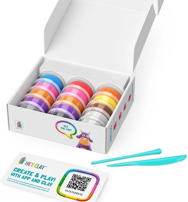 Office -  Klei hey clay dieren set 15 delen