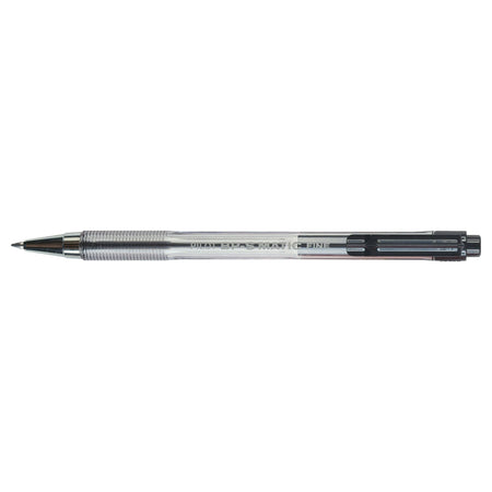 Pilot -  Balpen  bp-s matic f zwart | 12 stuks