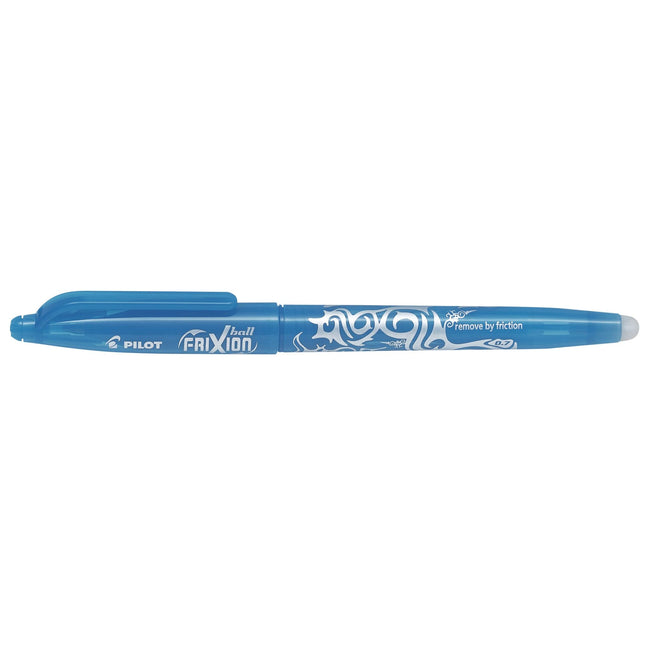Pilot -  Rollerpen  frixion bl-fr7 m lblauwturquoise | 12 stuks