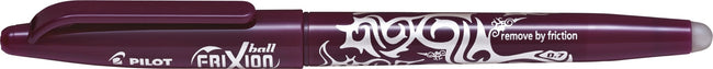 Pilot -  Rollerpen  frixion bl-fr7 m wijrood