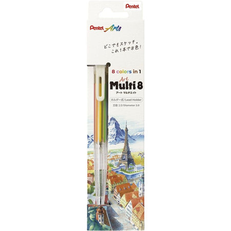 Pentel -  Vulpotlood  xph804 2.0mm multi kleuren | 10 stuks