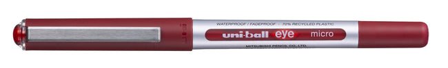 Uni-ball -  Rollerpen eye eco 150e f rood | 12 stuks
