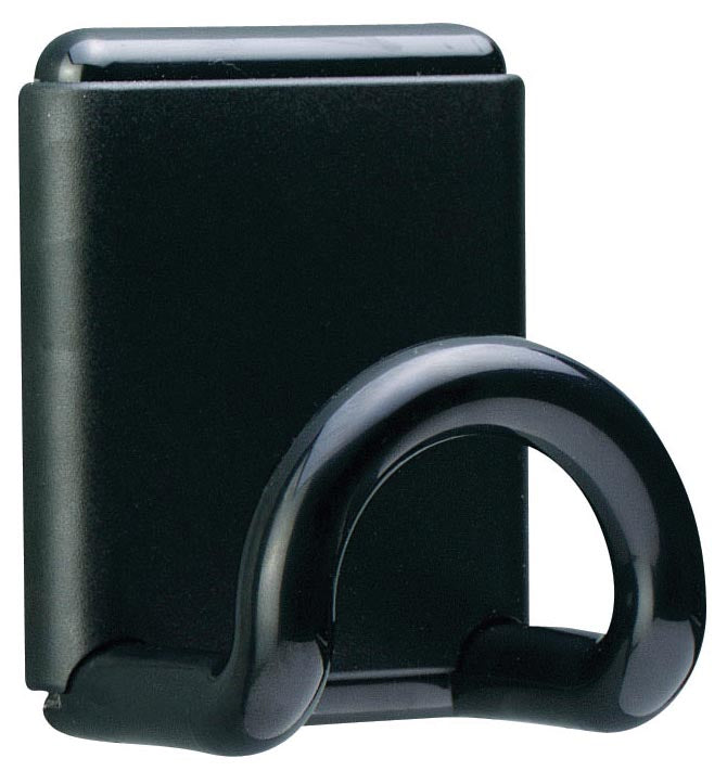 Unilux - Kleiderhaken Magnet 1 Haken schwarz
