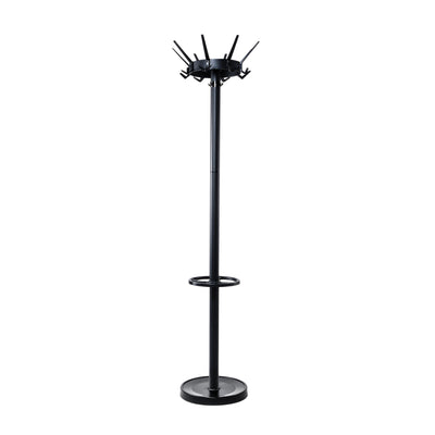 Maul - Caligo Garderobenständer stehend 175cm 32 Haken schwarz RAL9004