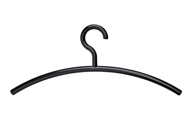 MAUL - Kleiderbügel Acryl 460X190mm schwarz 5 Stück