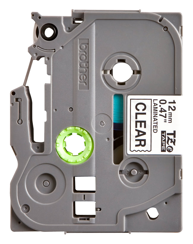 Brother -  Labele  ptouch tze131 12mm transparant | 25 stuks