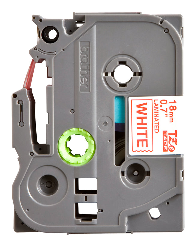 Brother -  TZE-242 labelprinter-e Rood op wit