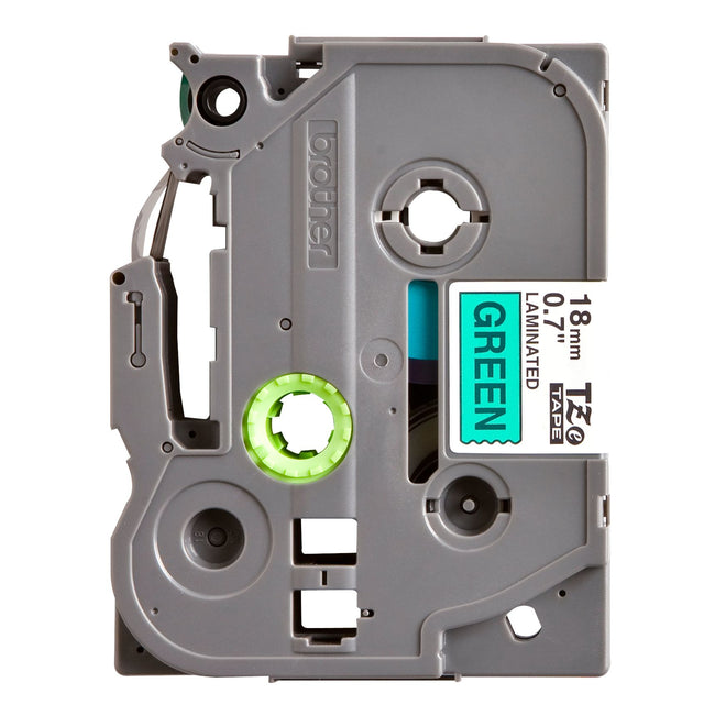 Brother -  Labele  ptouch tze741 18mm groen