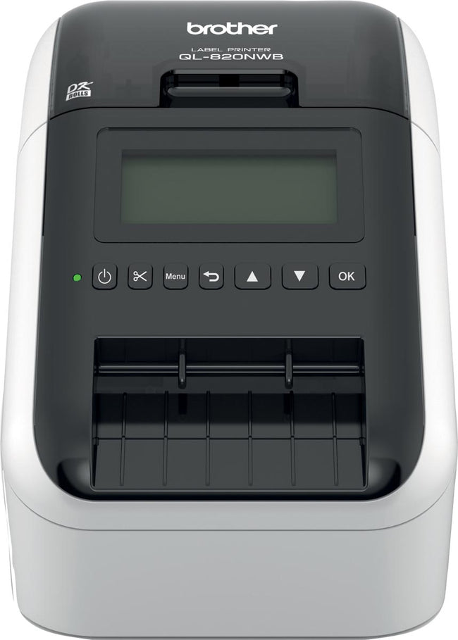 Brother -  QL-820NWBVMXX1 labelprinter Direct thermisch Kleur 300 x 600 DPI 176 mm/sec Bedraad en draadloos Ethernet LAN