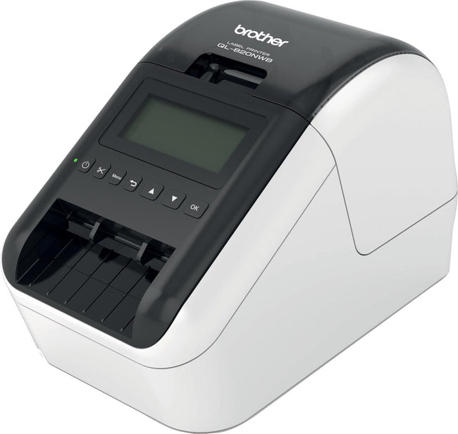 Brother -  QL-820NWBVMXX1 labelprinter Direct thermisch Kleur 300 x 600 DPI 176 mm/sec Bedraad en draadloos Ethernet LAN (afbeelding 2)