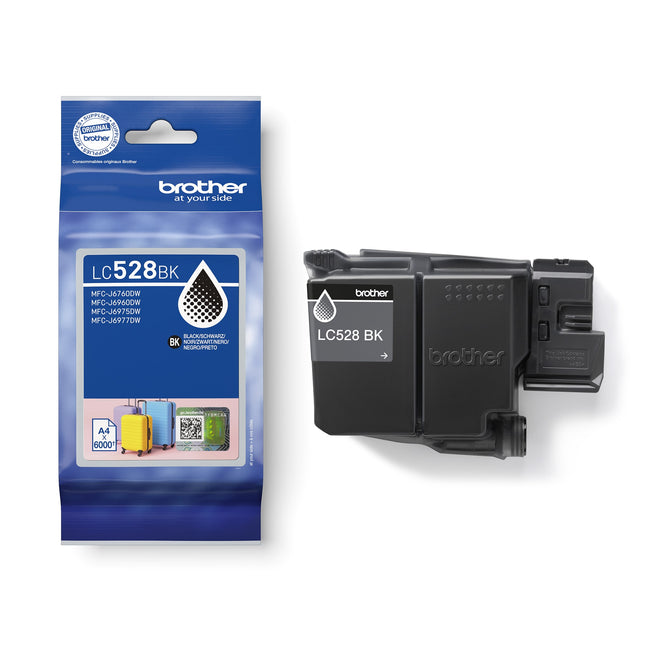 Brother -  Inktcartridge  lc-528bk zwart | 5 stuks