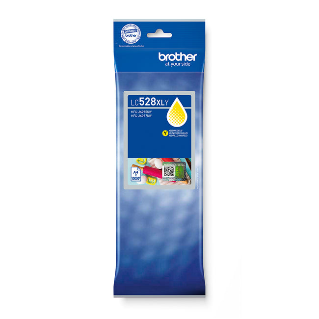 Brother -  Inktcartridge  lc-528xly geel