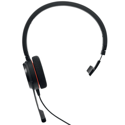 JABRA -   Evolve 20 Headset Bedraad Hoofdband Kantoor/callcenter USB Type-C / USB Type-A Zwart