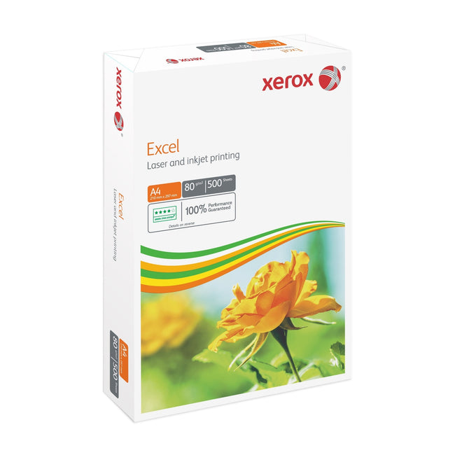 Xerox -  Kopieerpapier excel a4 80gr wit | 5 stuks
