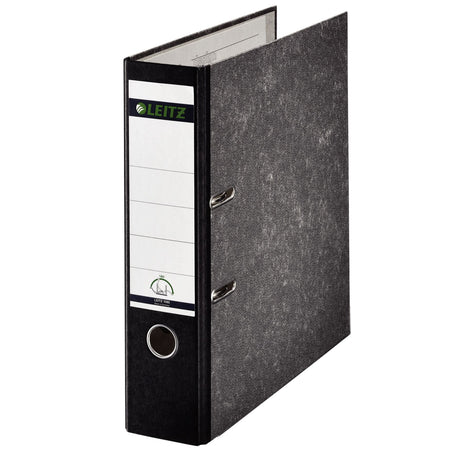 Leitz - Ordner 1082 180° 80mm Kartonfolio schwarz