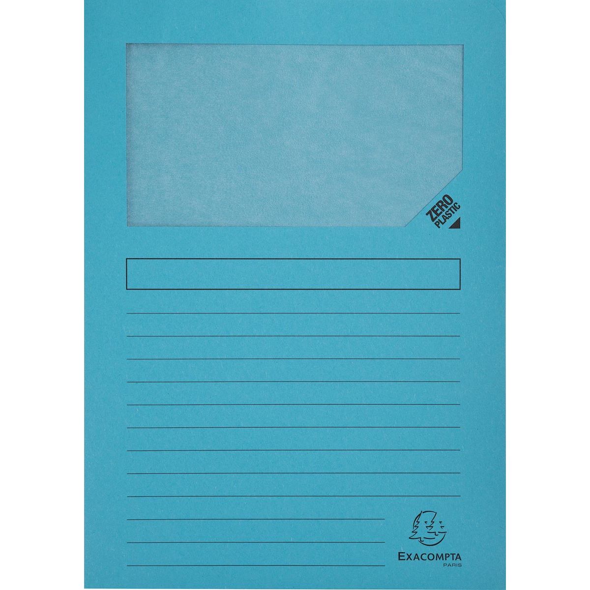 Exacompta - L-Ordner Forever, für ft A4, Packung à 25 Stück, hellblau