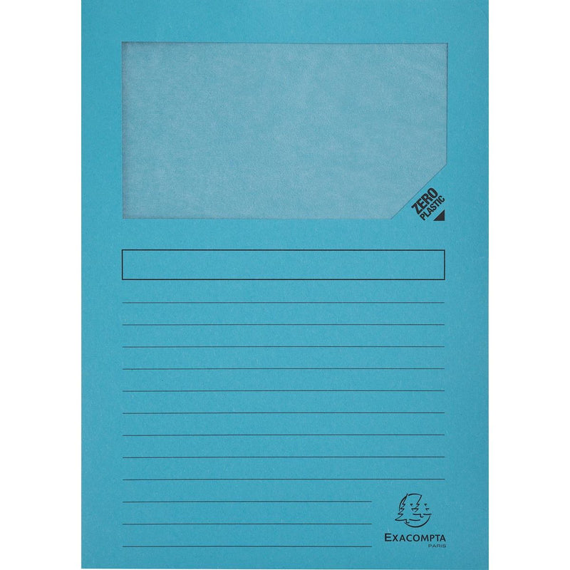 Exacompta - L-Ordner Forever, für ft A4, Packung à 25 Stück, hellblau