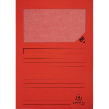 Exacompta - L-Ordner Forever, für ft A4, Packung à 25 Stück, rot