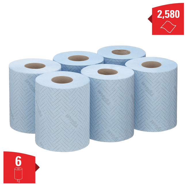 WypAll -  Poetspapier l10 generalclean blauw 6223