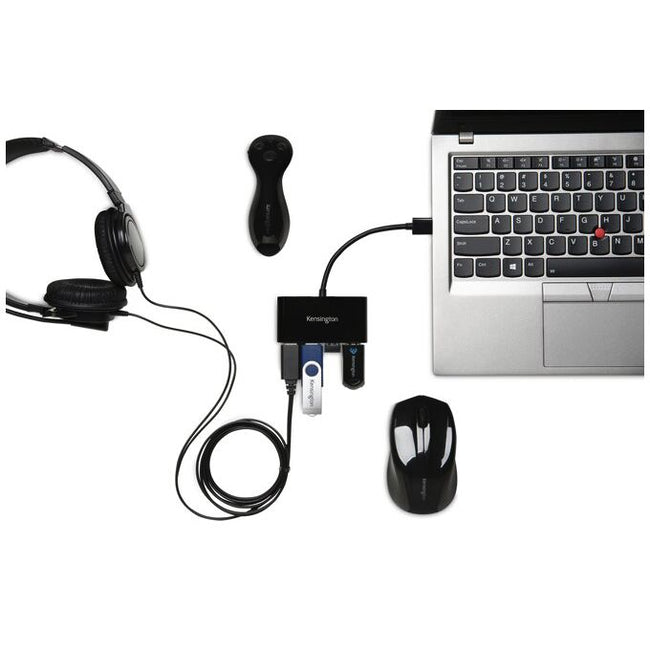 Kensington -  UH4000 USB 3.0 4-Poorts Hub