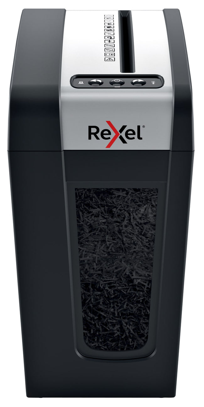 Rexel -  MC4-SL papiervernietiger Microversnippering 55 dB Zwart