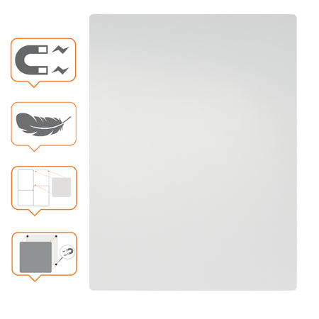 Nobo -  1915656 whiteboard 600 x 450 mm Staal Magnetisch