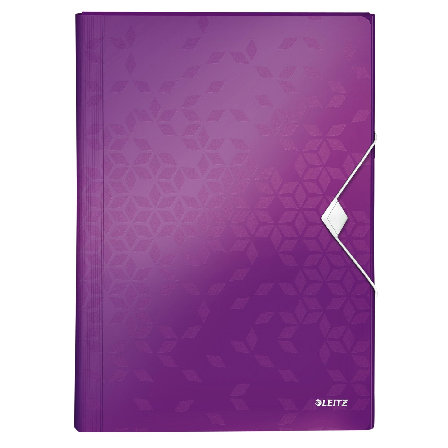 Leitz - Projektmappe WOW für A4 6 Fächer PP lila