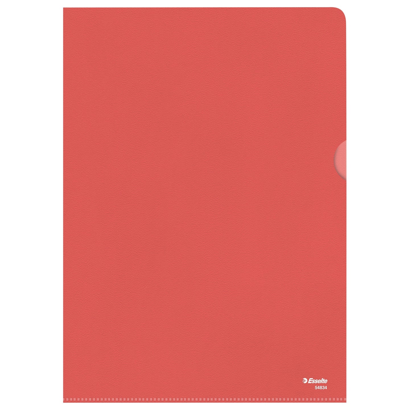 Esselte - Einsteckmappe L-Modell Standard A4 0,11mm PP rot 100 Stück