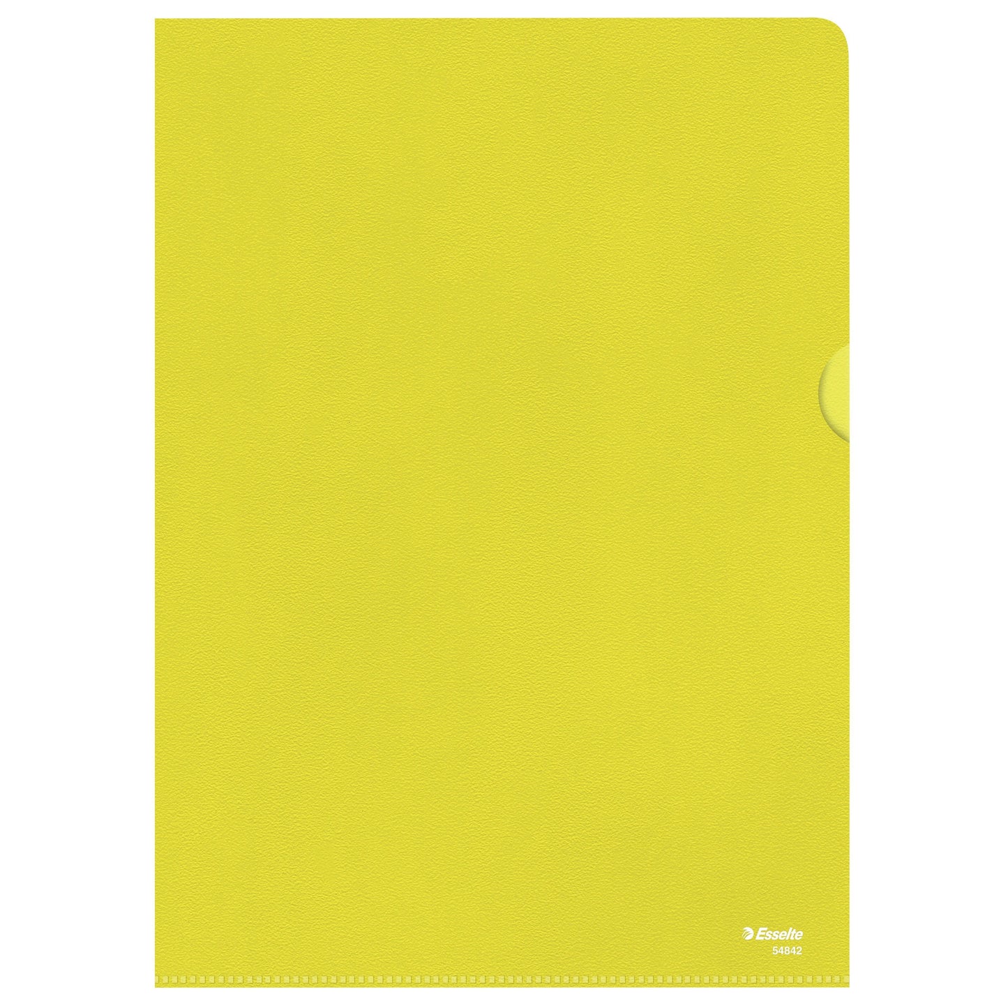 Esselte - Einsteckmappe L-Modell Standard A4 0,11mm PP gelb 100 Stück