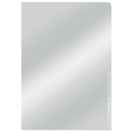 Leitz - Einsteckmappe L-Modell kopiersicher 0,15mm PVC A4 glasklar 100 Stück