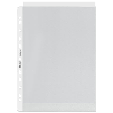 Leitz - Präsentationstasche, kopiersicher, 0,13 mm, PP, A4, 100 Stück