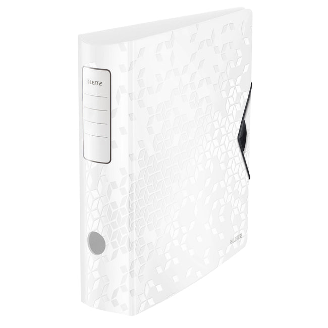 Leitz - Ordner WOW active 180° 80mm PP A4 weiß | 5 Stück