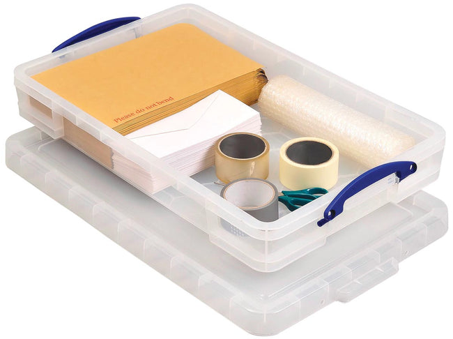 Really Useful Box -  Box opbergdoos 20 liter, transparant