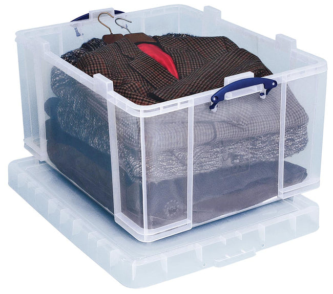Really Useful Box -  Box opbergdoos 145 liter, transparant