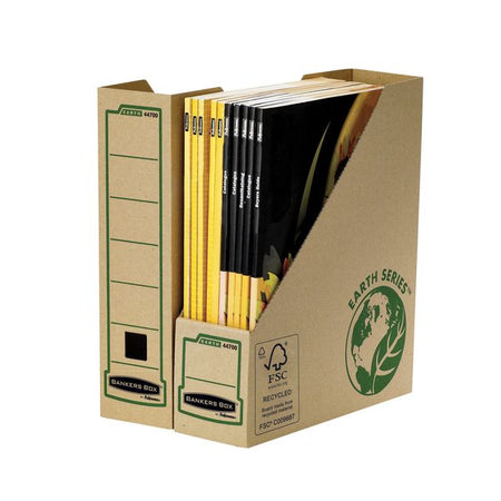 Fellowes - Magazinkassette Earth A4 80mm braun