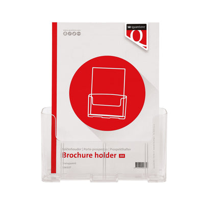 Quantore - Prospekthalter A4 transparent